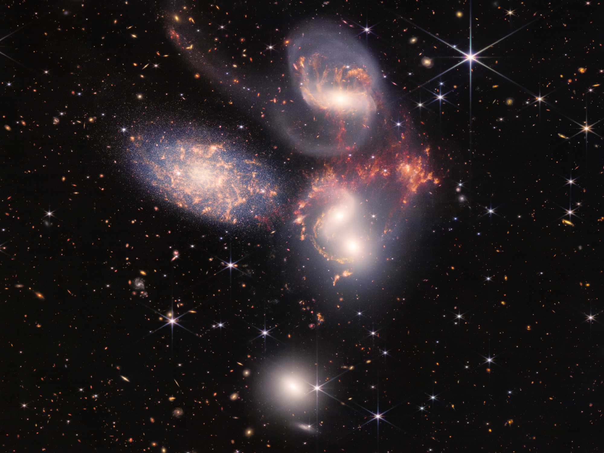 Stephan's Quintet, James Webb Space Telescope
