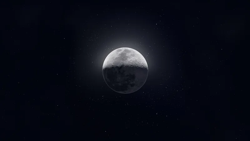 Moon close-up